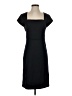 Reiss Solid Black Casual Dress Size 4 - photo 1