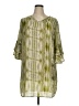 Cure 100% Polyester Green 3/4 Sleeve Blouse Size 1XL - photo 1