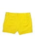 Ann Taylor LOFT Solid Yellow Cargo Shorts Size 6 - photo 2