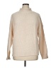 Zesica Solid Ivory Turtleneck Sweater Size XL - photo 1