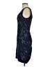 Milly Graphic Blue Cocktail Dress Size 2 - photo 5