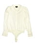 Danielle Bernstein Ivory White Long Sleeve Blouse Size L - photo 1