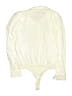 Danielle Bernstein Ivory White Long Sleeve Blouse Size L - photo 2
