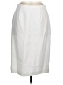 Blacker by Stanley Blacker 100% Polyester Solid White Formal Skirt Size 8 - photo 1