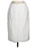 Blacker by Stanley Blacker 100% Polyester Solid White Formal Skirt Size 8 - photo 2