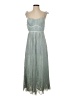 Jonathan Simkhai 100% Polyester Solid Blue Green Cocktail Dress Size 4 - photo 1