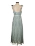 Jonathan Simkhai 100% Polyester Solid Blue Green Cocktail Dress Size 4 - photo 2