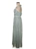 Jonathan Simkhai 100% Polyester Solid Blue Green Cocktail Dress Size 4 - photo 5