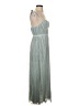 Jonathan Simkhai 100% Polyester Solid Blue Green Cocktail Dress Size 4 - photo 4