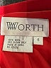 Worth 100% Wool Red Wool Blazer Size 6 - photo 6