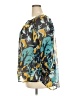 St. John's Bay Teal 3/4 Sleeve Blouse Size 3X - photo 5