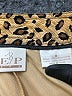 EP Pro 100% Polyester Animal Print Gold Black Active Skort Size 8 - photo 3