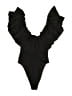 Zara 100% Cotton Black Bodysuit Size M - photo 2