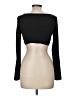 Shein 100% Polyester Black Long Sleeve Top Size M - photo 2