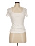 Shein Ivory Short Sleeve T-Shirt Size 6 - photo 1