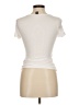 Shein Ivory Short Sleeve T-Shirt Size 6 - photo 2