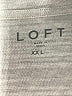 Ann Taylor LOFT 100% Cotton Silver Sweatshirt Size XXL - photo 7