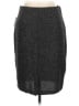 Jaclyn Smith Solid Gray Casual Skirt Size L - photo 2