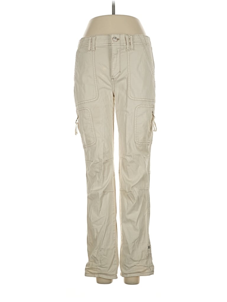 Pre-owned White House Black Market Cargo Pants In Tan