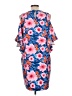 Mud Pie Print Blue Cocktail Dress Size L - photo 2