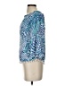 Lilly Pulitzer 100% Rayon Blue 3/4 Sleeve Blouse Size XS - photo 5