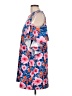 Mud Pie Print Blue Cocktail Dress Size L - photo 5