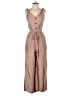 Shein Solid Brown Tan Jumpsuit Size XS (estimated) - photo 1