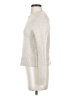 J.Crew Metallic Silver Turtleneck Sweater Size S - photo 5