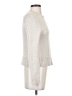 J.Crew Metallic Silver Turtleneck Sweater Size S - photo 4
