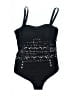 Unbranded Tweed Black One Piece Swimsuit Size LgEstimated - photo 1
