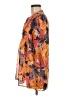 Bellatrix 100% Polyester Orange 3/4 Sleeve Blouse Size M - photo 5