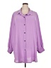 Shein Curve 100% Polyester Purple 3/4 Sleeve Blouse Size 5X - photo 1