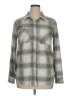 Thread & Supply Plaid Gray Long Sleeve Blouse Size XL - photo 1