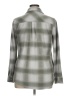 Thread & Supply Plaid Gray Long Sleeve Blouse Size XL - photo 2