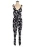 B Collection by Bobeau Floral Blue Jumpsuit Size M - photo 1