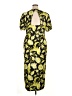 oasis Tropical Yellow Casual Dress Size XL - photo 2