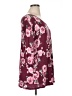 Crepas Burgundy 3/4 Sleeve Top Size XL (estimated) - photo 4