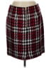 Talbots Plaid Red Casual Skirt Size 10 - photo 2