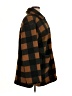 Lee 100% Polyester Plaid Brown Coat Size XL - photo 4