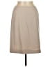 J.Crew 100% Wool Solid Tan Wool Skirt Size 6 (petite) - photo 1