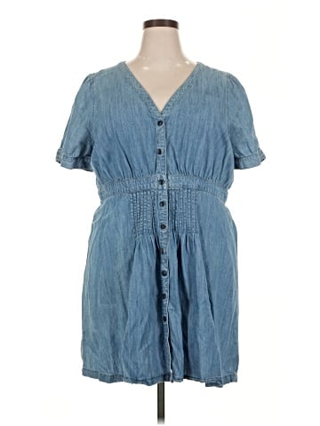 Madewell Denim Daylily Dress (view 1)