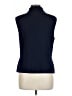 St. John Blue Sweater Vest Size L - photo 2