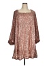 LoveRiche 100% Polyester Brown Casual Dress Size 1X - photo 1