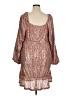 LoveRiche 100% Polyester Brown Casual Dress Size 1X - photo 2