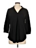 Assorted Brands Black 3/4 Sleeve Blouse Size L - photo 1