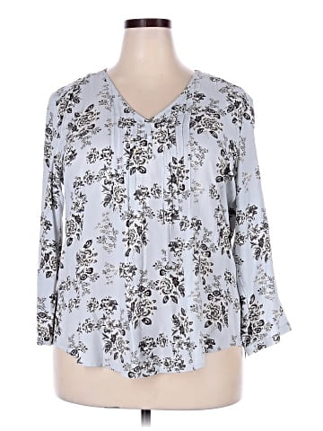 Fun2Fun 3/4 Sleeve Blouse (view 1)