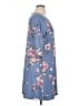 Nine Britton Floral Blue Casual Dress Size 1X - photo 4