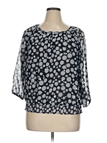 Cathy Daniels 3/4 Sleeve Blouse (view 1)