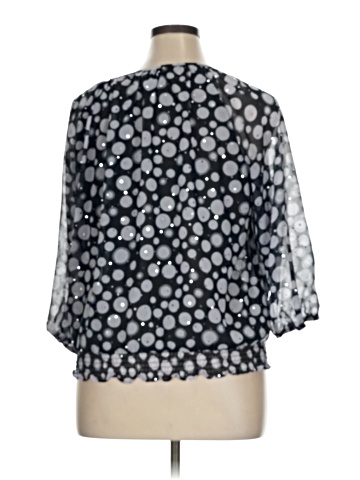 Cathy Daniels 3/4 Sleeve Blouse (view 2)