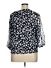 Cathy Daniels 100% Polyester Gray 3/4 Sleeve Blouse Size XL - photo 2